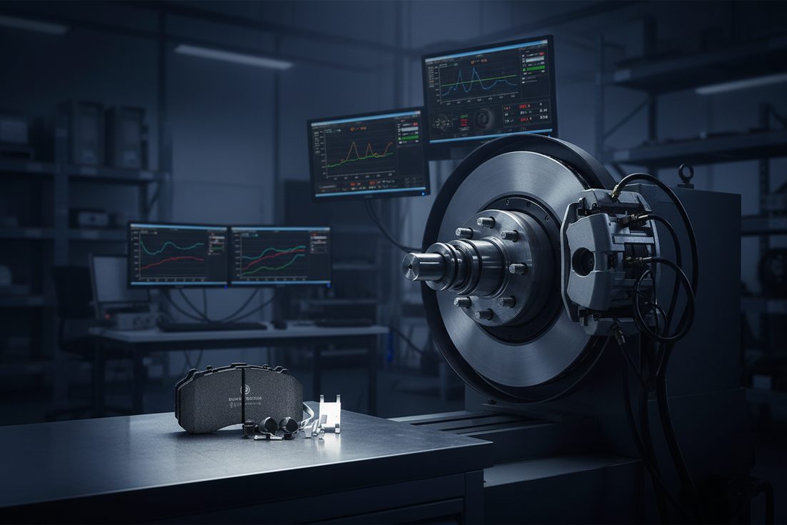 ceramic vs semi-metallic brake pads comparison - BAIYUN Brake