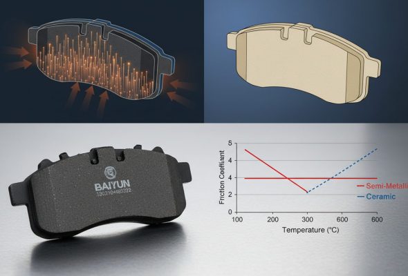 Semi-Metallic vs Ceramic Brake Pads: The Performance Data Importers Need