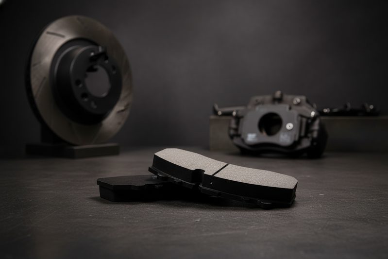 Packaged ECE R90 certified brake pads ready for export from BAIYUN Brake