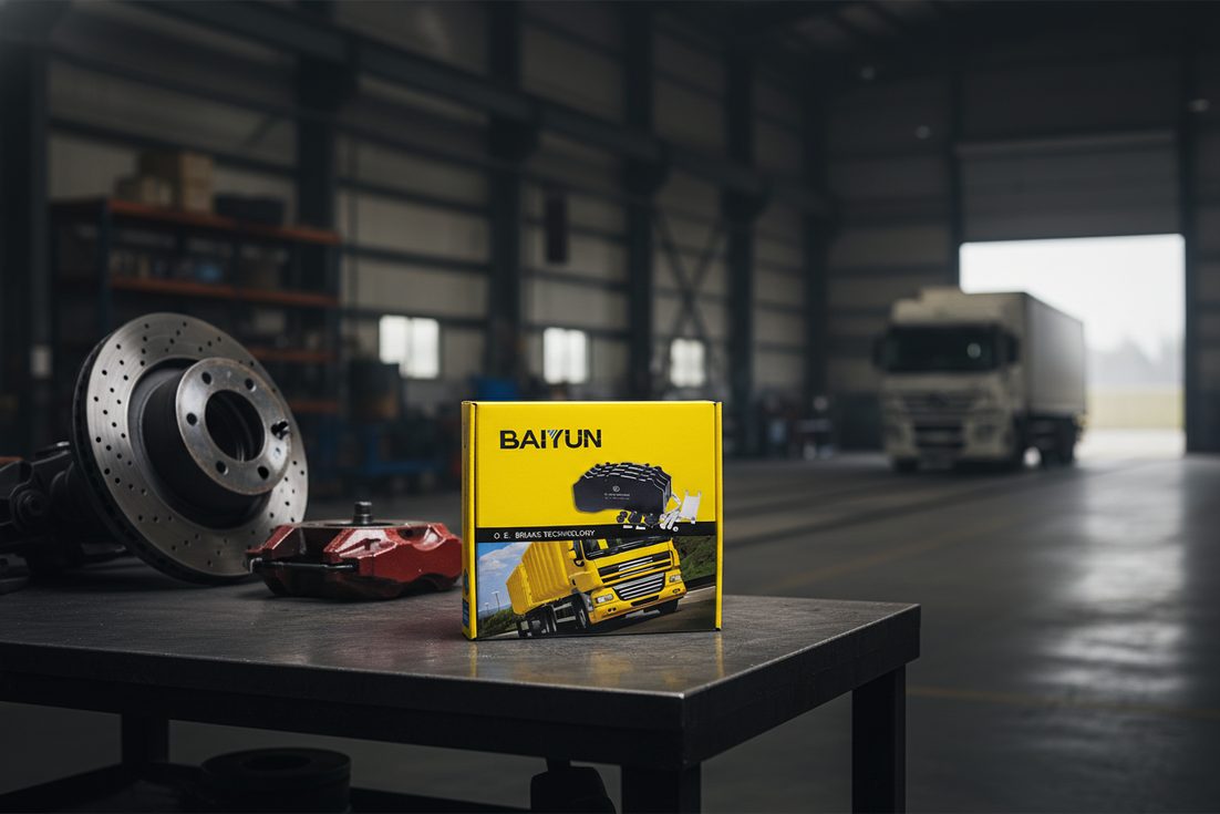 BAIYUN brake pad repair kit box for proper break-in bedding procedure guide