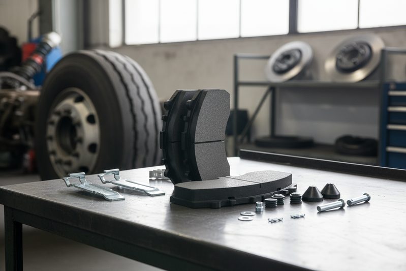 Semi-metallic brake pad heat dissipation and material composition test - BAIYUN Brake