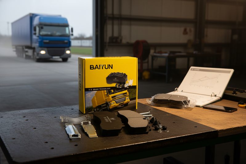 Brake pad bedding procedure technical chart with BAIYUN brake pads CP2203 on dynamometer report
