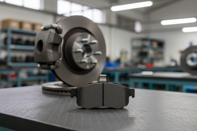 BAIYUN brake pad cp2203 tested for wear indicator precision in lab