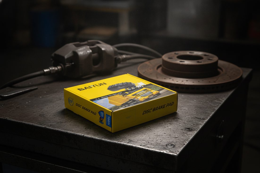 Low copper eco-friendly brake pads manufacturer China repair kit box for copper-free brake pad compliance