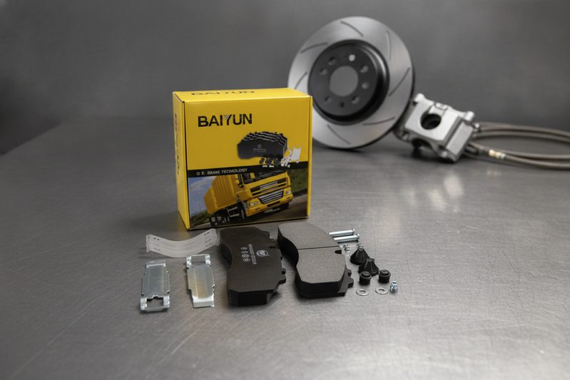 BAIYUN Brake DAF truck brake pad kit with ECE R90 certification and wear sensor
