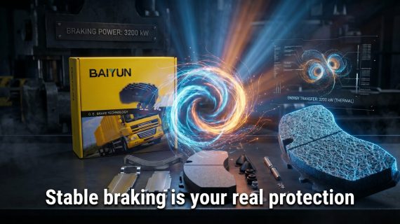 BAIYUN Brake: Molecular-Level Stability for Commercial Vehicles