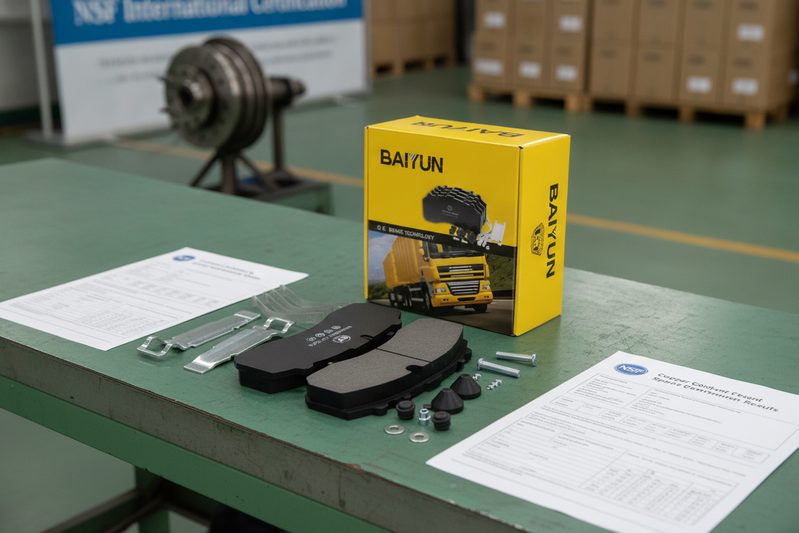 Copper-free brake pad CP2223 from BAIYUN Brake