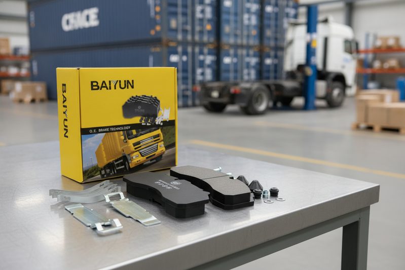BAIYUN CP2223 brake pad ECE R90 certification for passenger cars