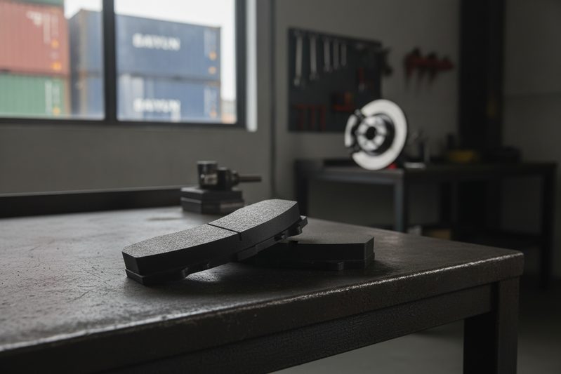 CP2223 brake pad ECE R90 certified – BAIYUN export compliance