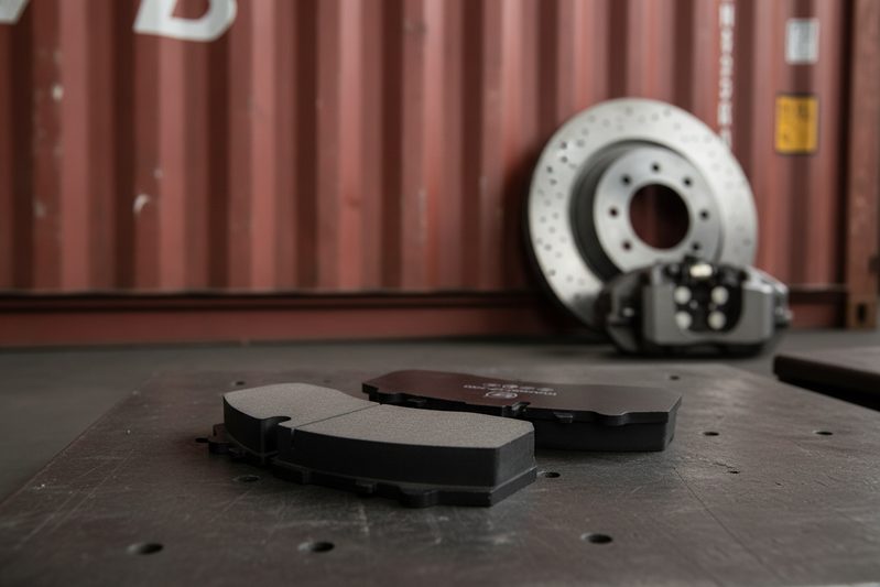 BAIYUN CP2203 heavy-duty brake pad DOT certified commercial vehicle