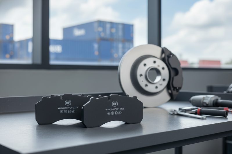 BAIYUN cp2223 brake pad with ECE R90 certification