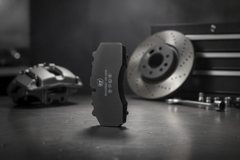 IVECO Daily Commercial brake pad guide - CP2215 packaging boxes ready for distribution