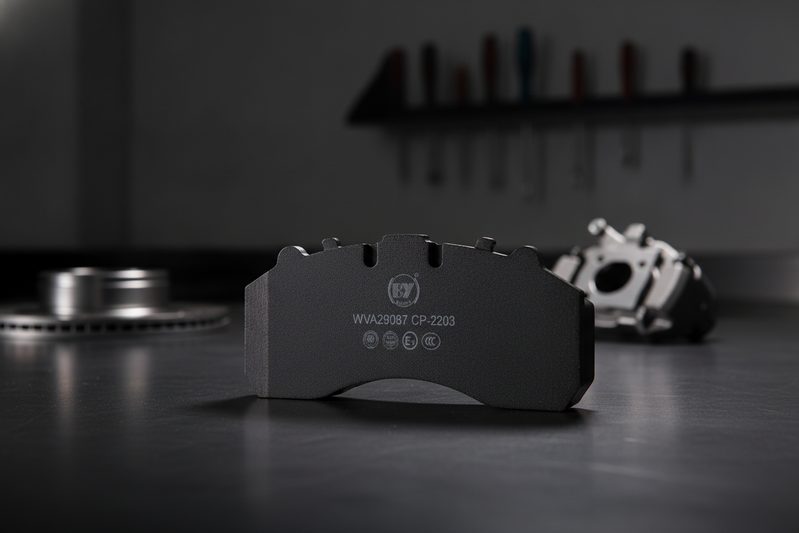 Custom branded private label brake pads packaging for wholesale export from BAIYUN Brake