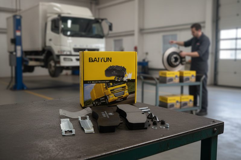 Mitsubishi Fuso brake pad cp2218 verification