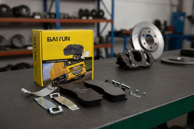 BAIYUN CP2271 Shacman brake pad - heavy-duty commercial vehicle fitment