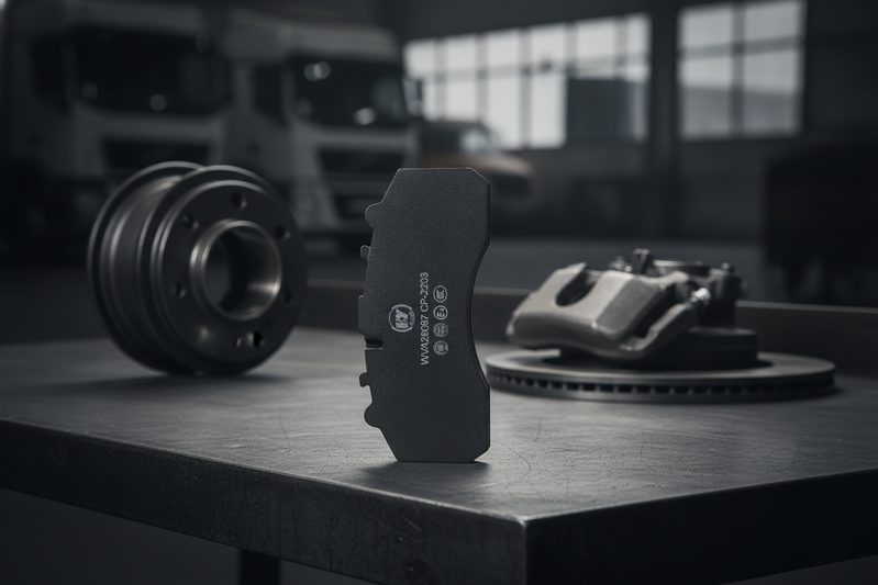 Brake pad installation on heavy-duty truck compliance Stoneridge MirrorEye OEM award fleet