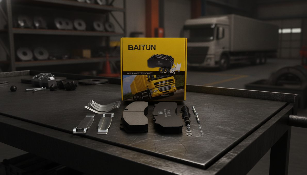 WVA 29253 disc brake pad for Volvo truck - BAIYUN Brake