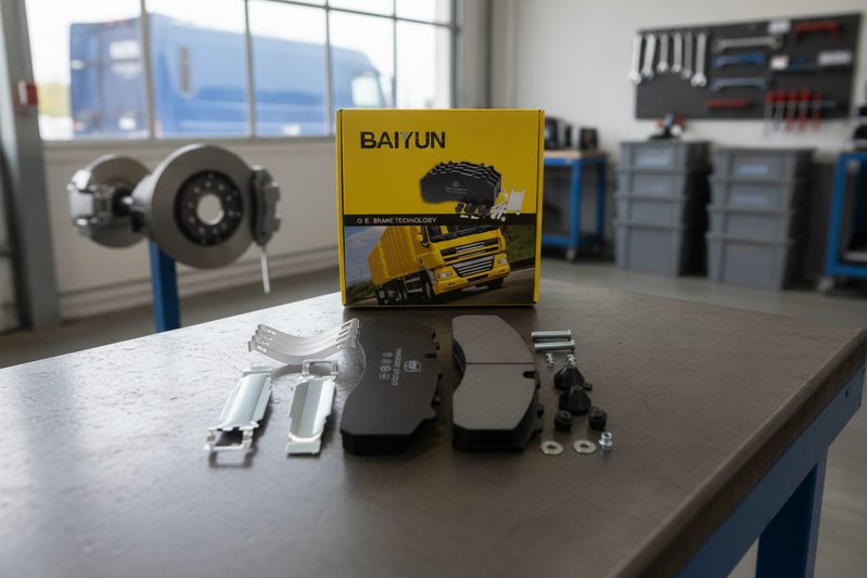 Commercial vehicle brake pad inspection and measurement - WVA 29253