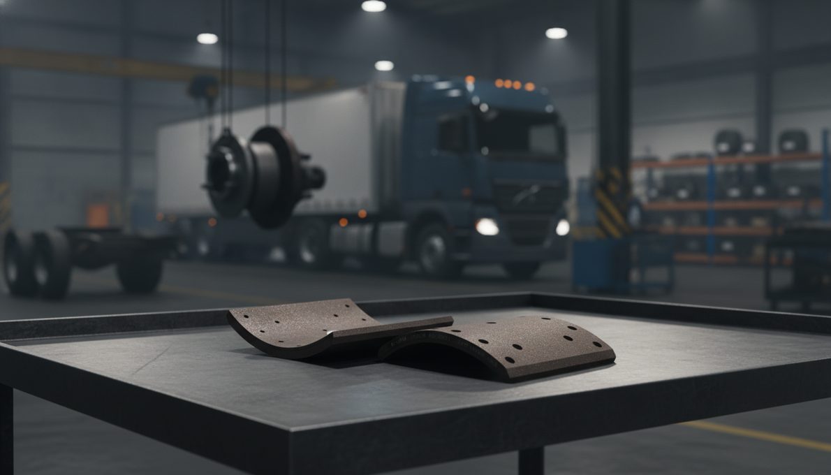 BAIYUN brake lining manufacturer China product showcase for truck and trailer