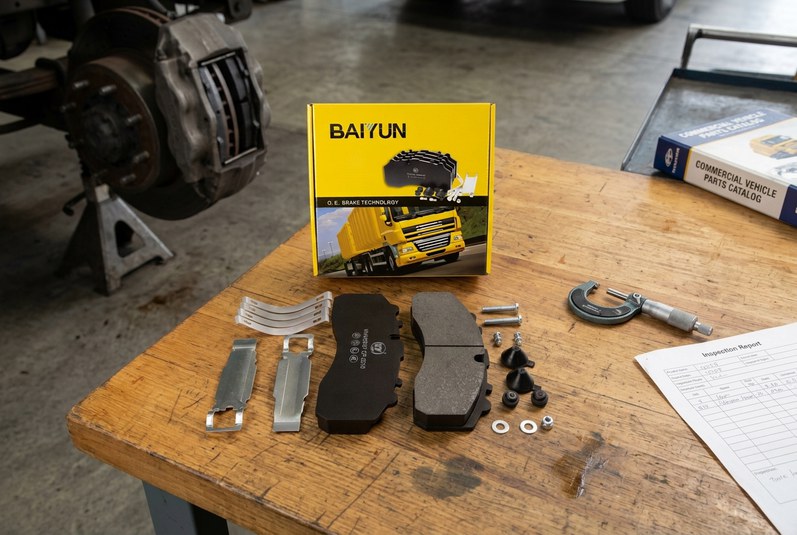 Brake pad MOQ China comparison table for commercial vehicle brake pads