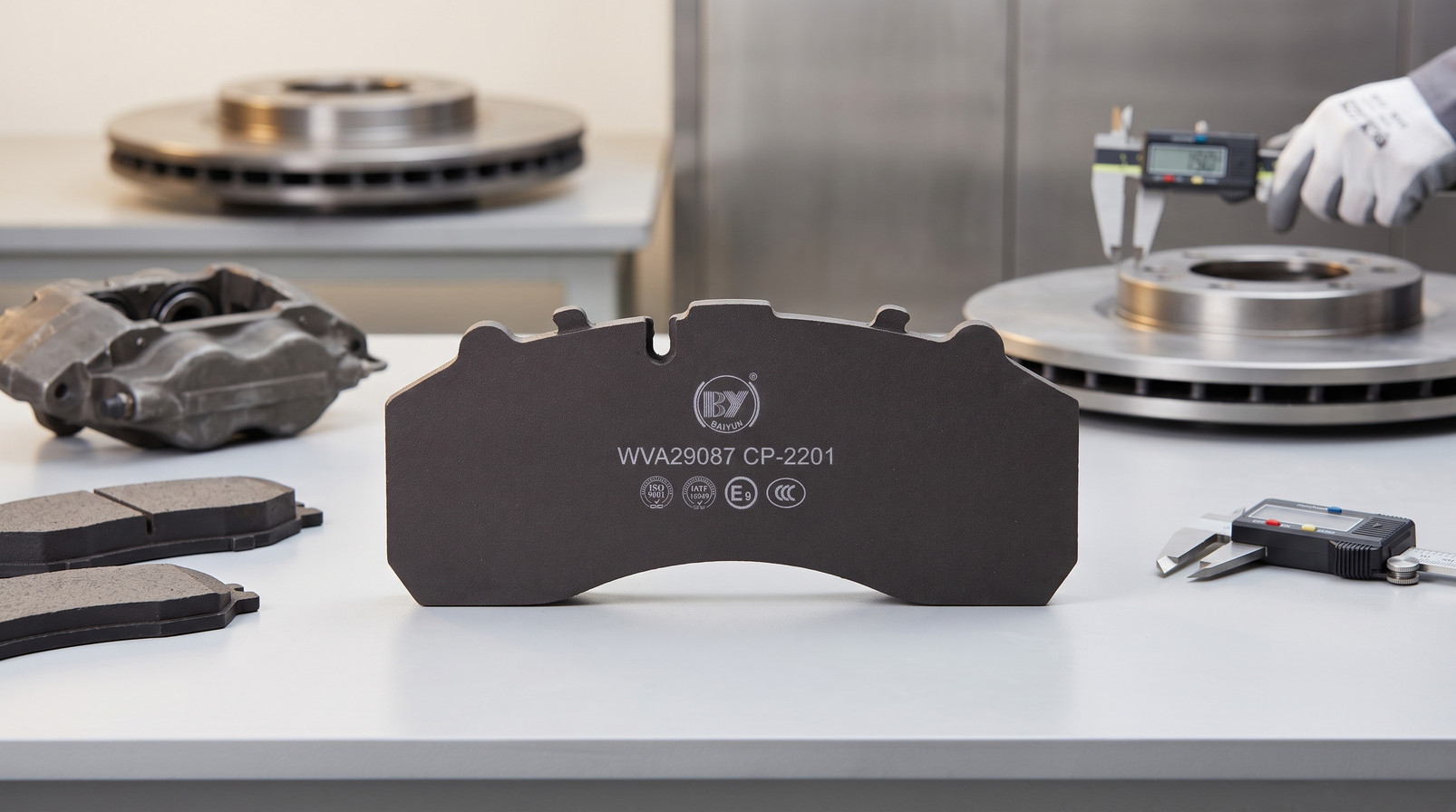 Brake pad sample testing checklist for commercial vehicle brake pads before supplier approval