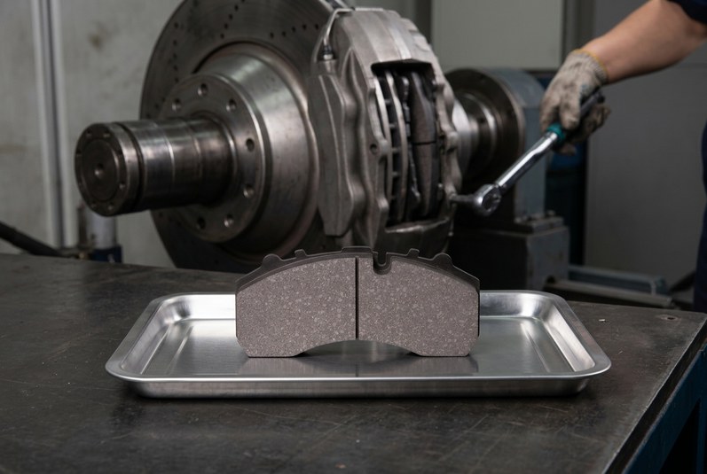 Dynamometer performance testing checklist for truck brake pad samples