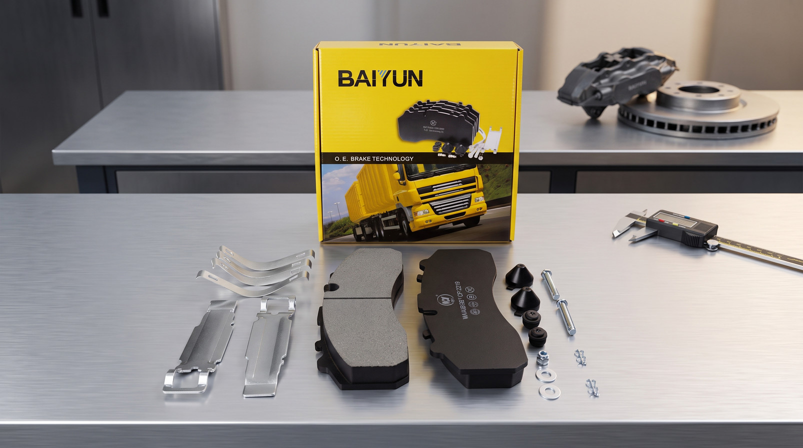 Brake pad supplier audit checklist for commercial vehicle importers - BAIYUN brake pad inspection