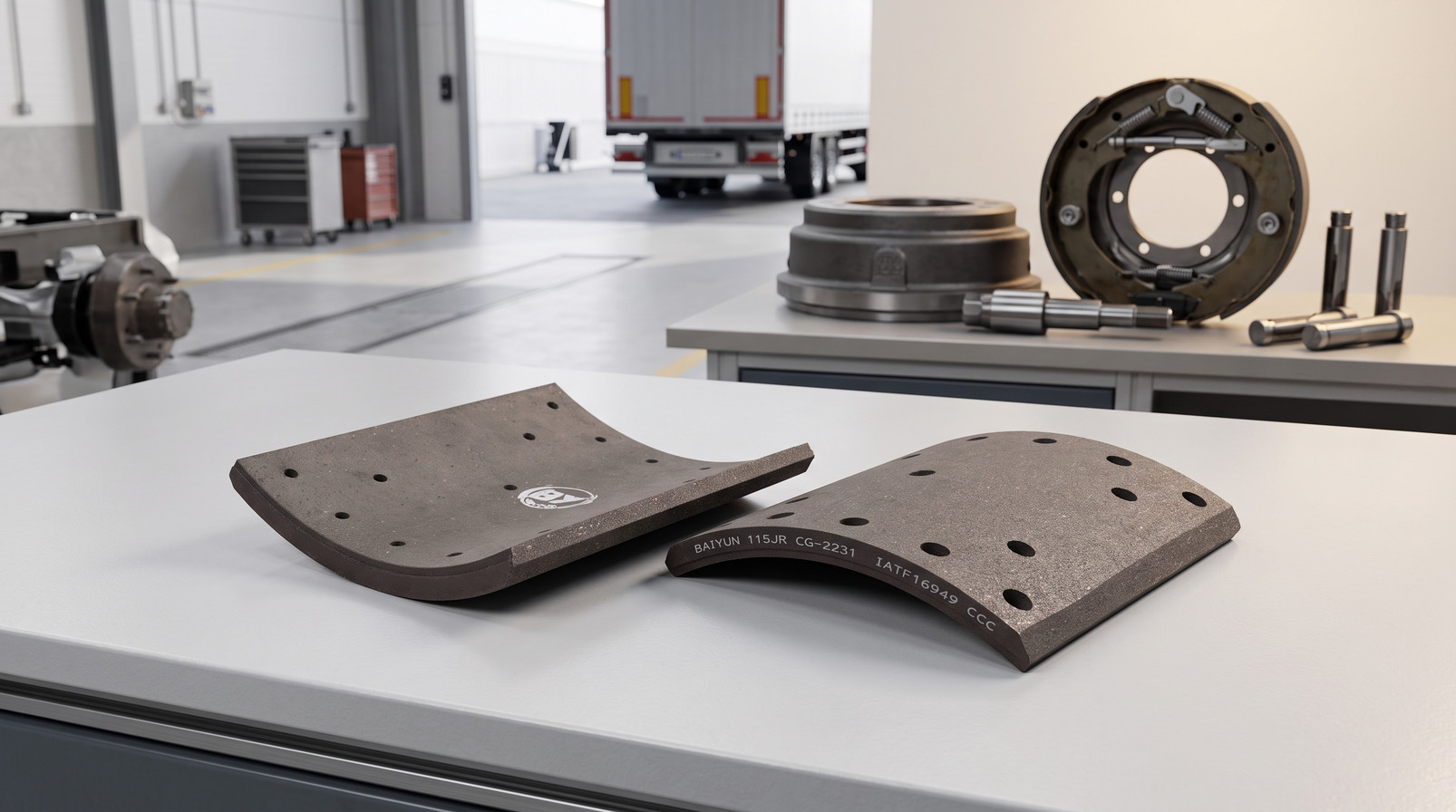 How to choose brake lining supplier - WVA 19032 commercial vehicle brake lining with dimension verification checklist