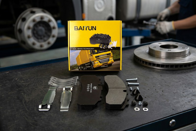 Commercial vehicle brake pad certification and part-specific batch report review