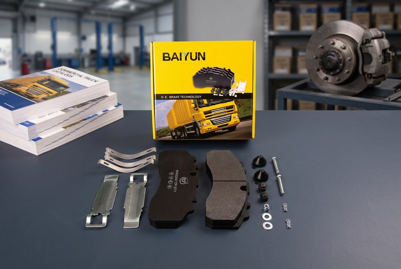 BAIYUN Brake WVA 29087 repair kit box in a truck brake service warehouse context for supplier comparison