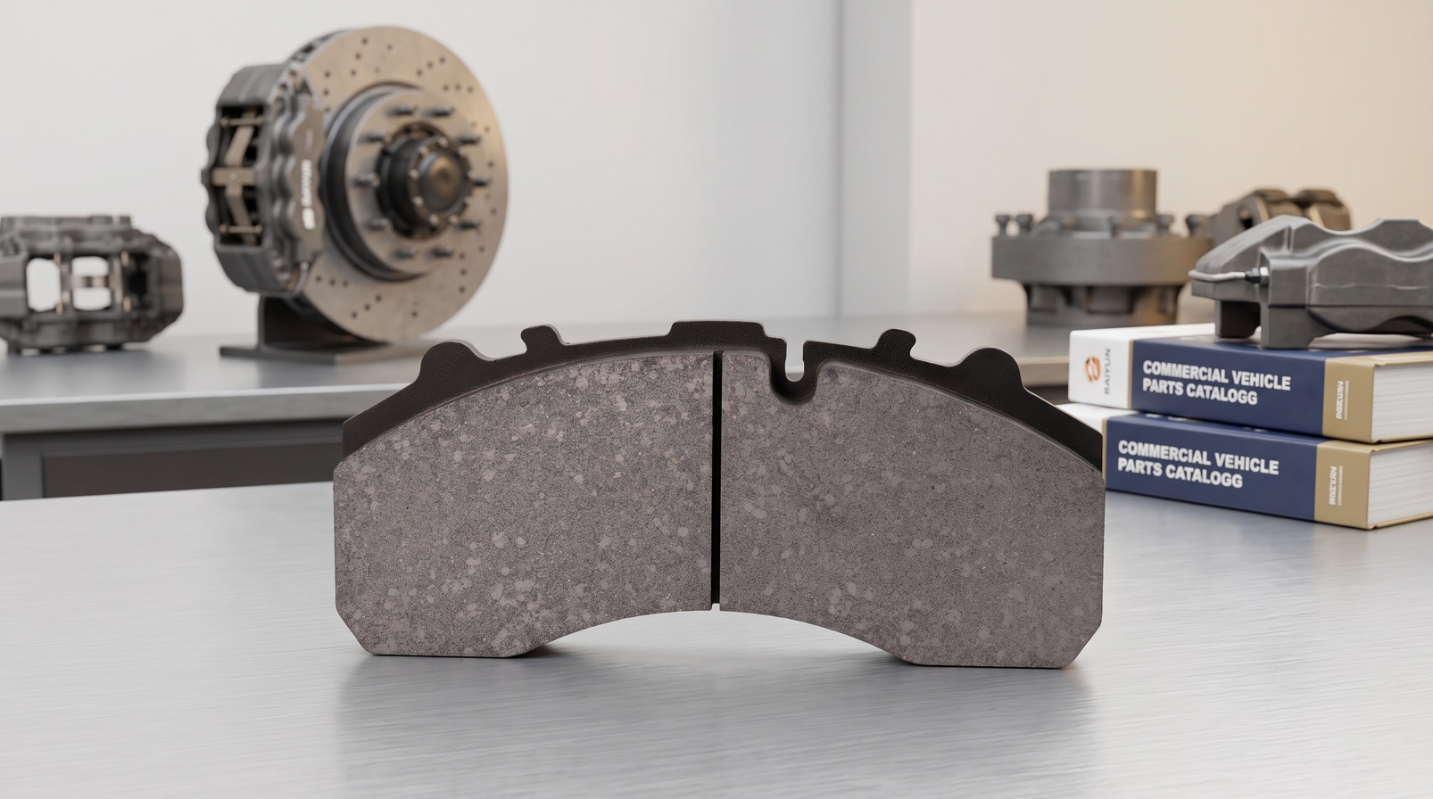 How to read WVA numbers on brake pads for commercial vehicle buyers - BAIYUN heavy-duty brake pad sample