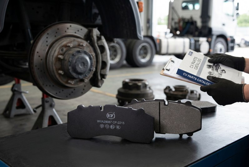 Low copper brake pad verification for importer - cp2215 commercial vehicle pad