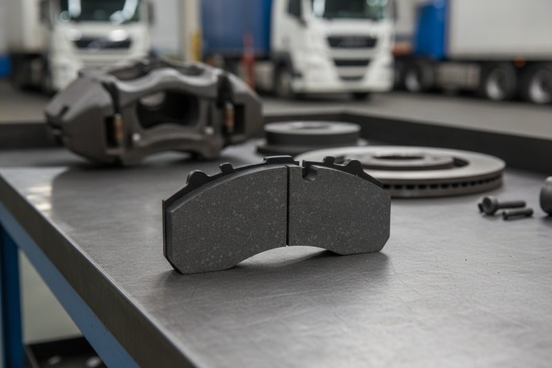 Commercial vehicle brake pad cp2223 heavy-duty truck caliper brake system