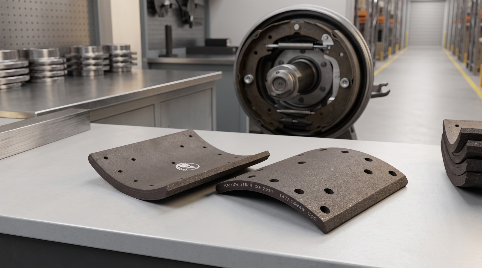 What is WVA 19032 brake lining - commercial vehicle drum brake lining profile for BPW truck and trailer applications
