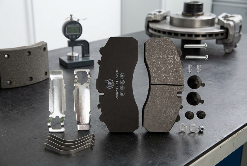 Commercial vehicle brake pad AMECA verification at BAIYUN Brake factory