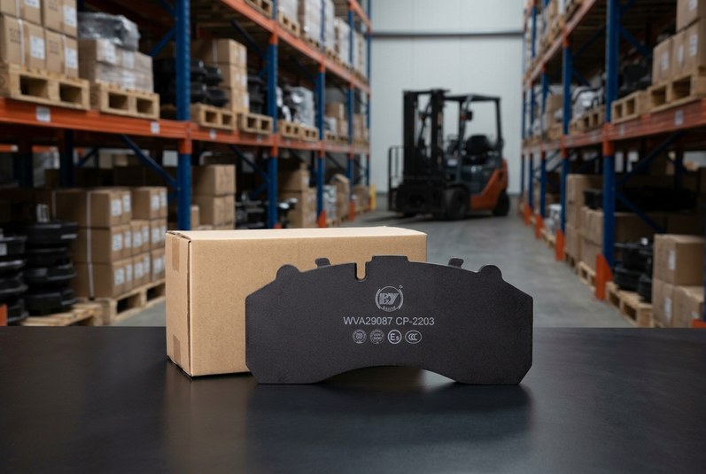 AMECA approved heavy truck brake pads from BAIYUN Brake for fleet sourcing