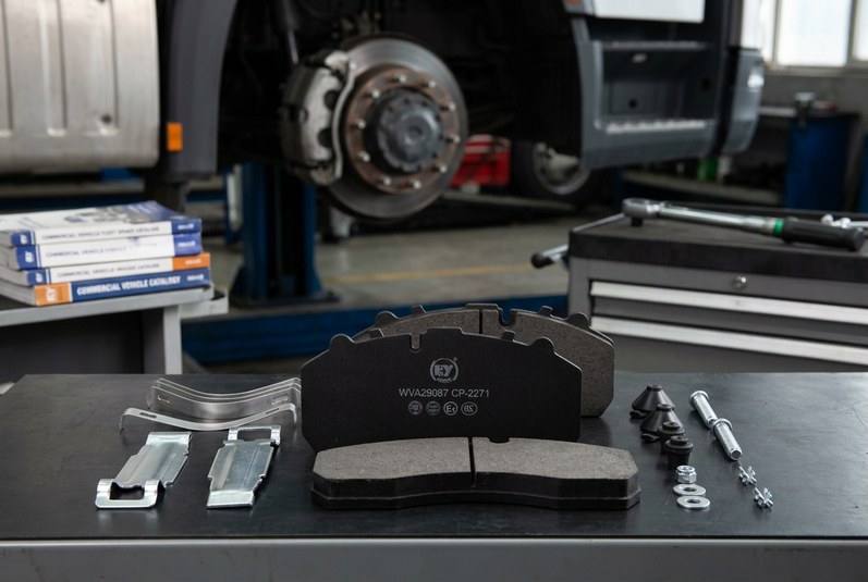 Commercial brake pads ODM supplier factory audit inspection of truck brake pad formulation
