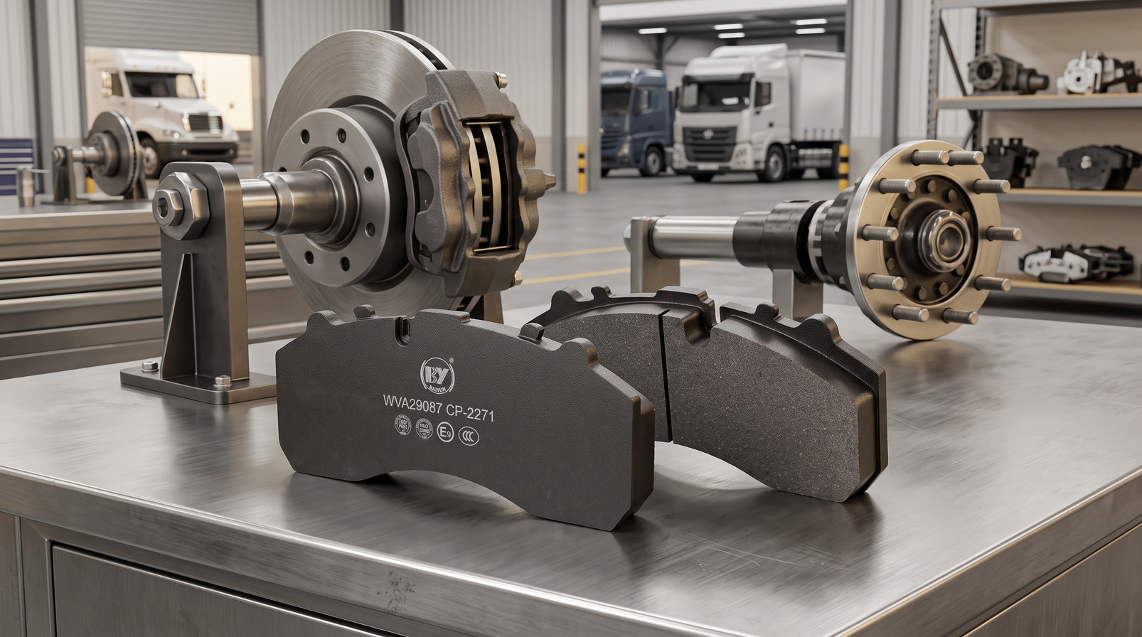 Commercial vehicle brake pads testing standards for importers