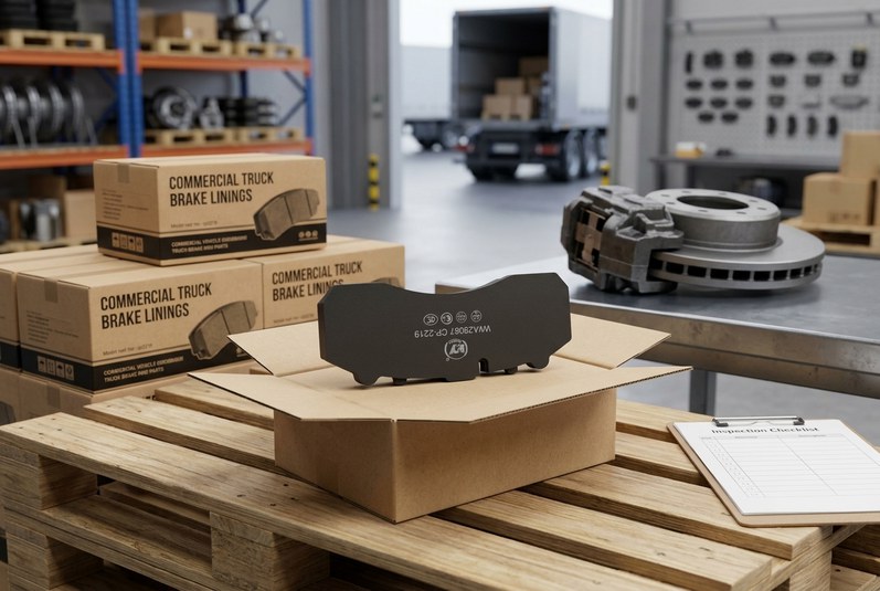 Commercial vehicle brake pad supplier verification and sourcing checklist