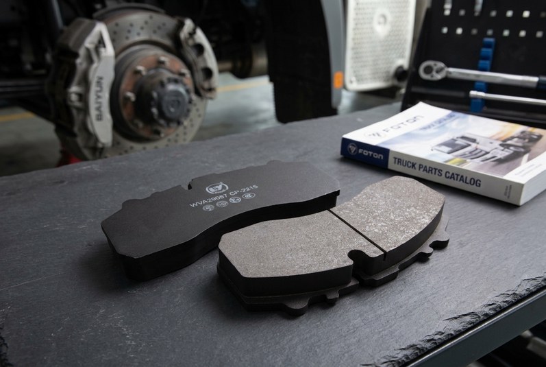 foton truck brake pad factory china heavy-duty caliper and brake pads