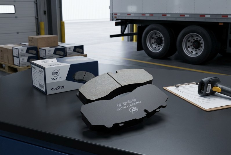 Wholesale Foton brake pad supplier export packaging for commercial vehicles