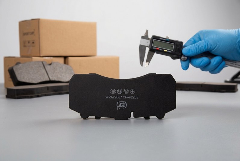 China brake manufacturer commercial vehicle brake pad quality control for IATF 16949 audit