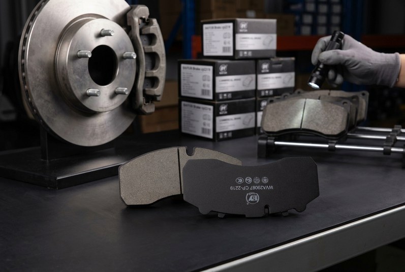 BAIYUN cp2219 commercial brake pad set for fleet sourcing